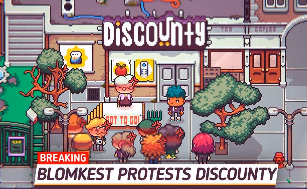 Discounty: el simulador de supermercado que mezcla sátira y gestión en pixel art