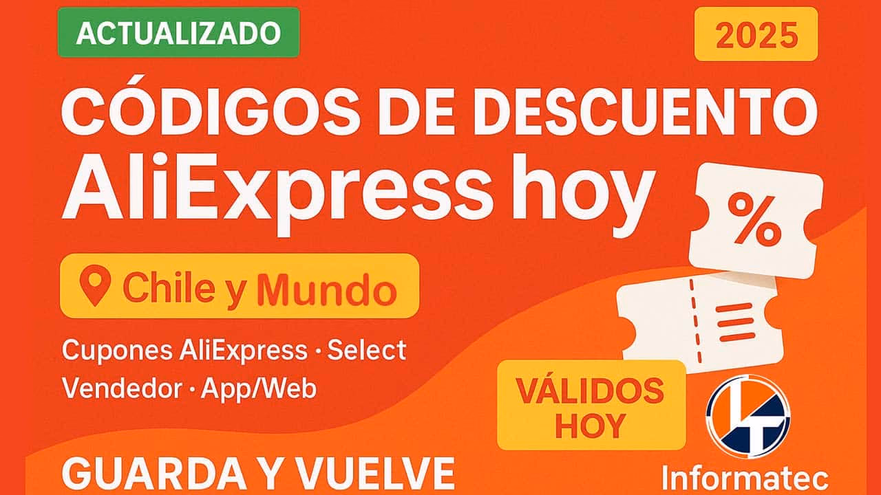 Códigos de descuento AliExpress: lista actualizada para Chile, LATAM y el mundo