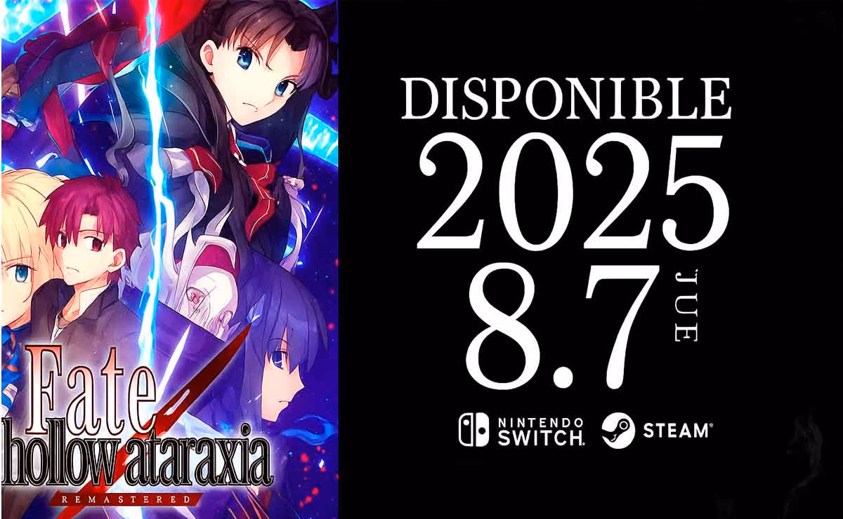 Fate/hollow ataraxia REMASTERED: una joya visual novel vuelve en gloria y majestad