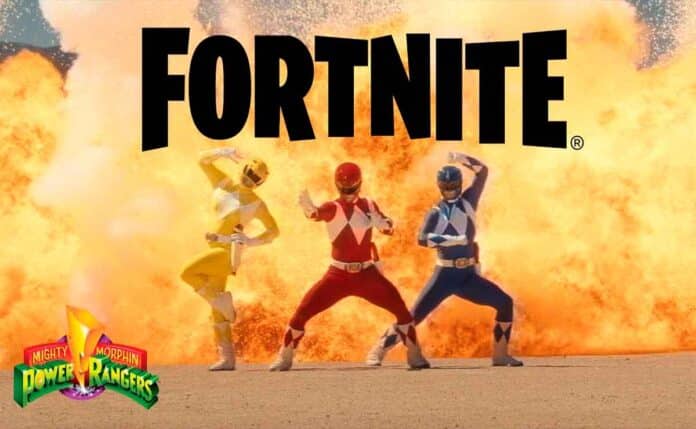 Power Rangers llegan a Fortnite