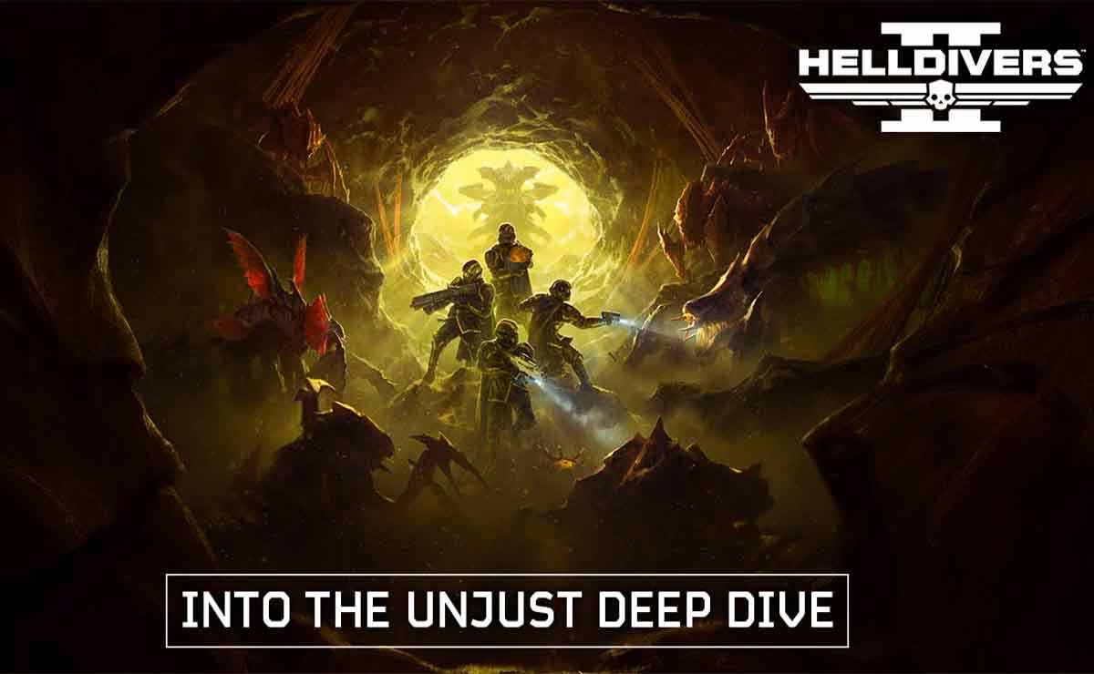 Helldivers 2: Into the Unjust llega el 2 de septiembre con nuevas criaturas, mapas y equipamiento