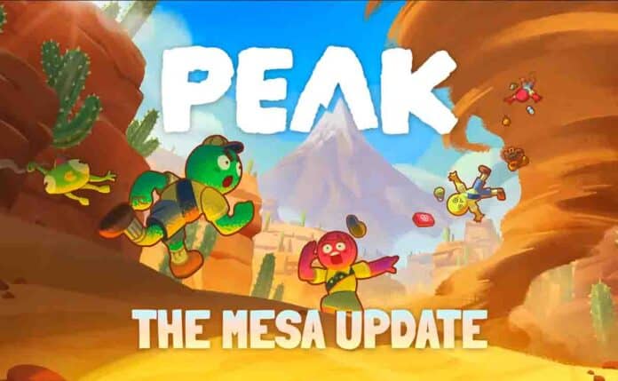PEAK The Mesa recibe la actualización con nuevo bioma, objetos y misterios por descubrir